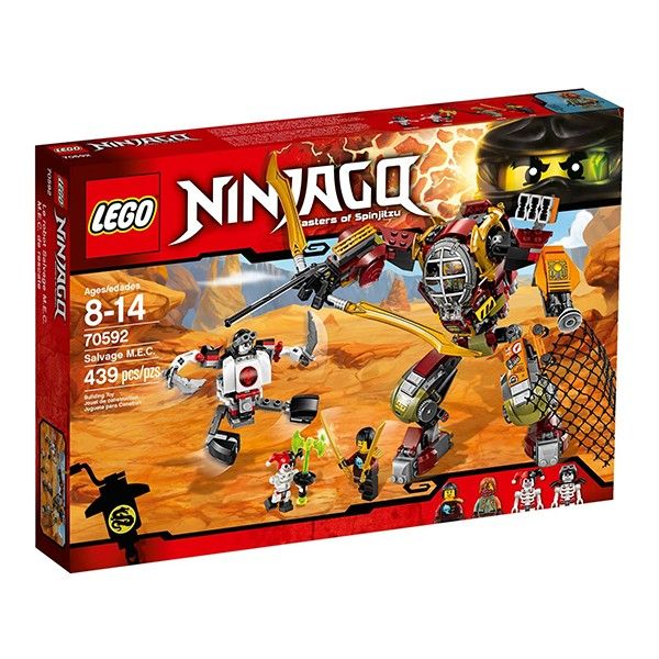 Конструктор Lego Ninjago Робот-спасатель Ронина 70592 video